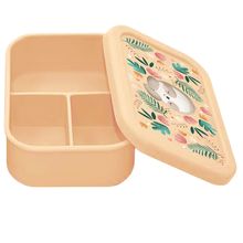 Caja de almuerzo de silicona Gnawy el perezoso SJ-SI0825 Sassi Junior 1