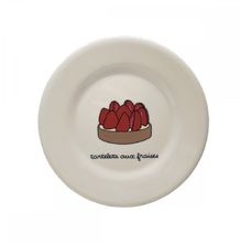Plato infantil con tartaleta de fresas 20 cm PJ-SB965T Petit Jour 1