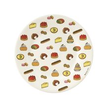 Plato infantil con motivos de pasteles 20 cm PJ-SB969T Petit Jour 1