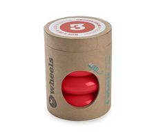 Mini Flip - Juego de 4 ruedas - Rojo WBD-5131 Wishbone Design Studio 1