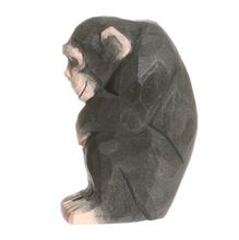Figura Chimpancé en madera WU-40722 Wudimals 1