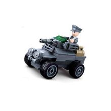Army WWII - Vehículo blindado alemán SL-M38-B0680C Sluban 1