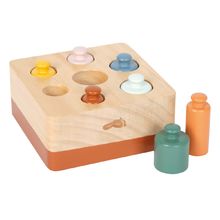 Juego de encajar con cilindros Montessori LE12932 Small Foot company 1