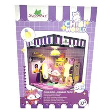 Mini escena para crear Chibi Box Gato SYCREA090 Sycomore 1
