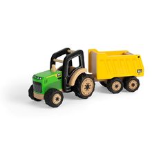Tractor y remolque de madera BJ-T0534 Bigjigs Toys 1