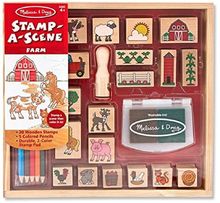 Tampones para sellos - La Ferme MD-18592 Melissa & Doug 1