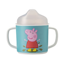 Taza dos asas con pico extraible Peppa Pig PJ-PI904K Petit Jour 1