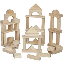 Bloques gigantes de madera natural TK-73438 TickiT 1