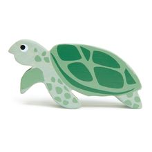 Tortuga marina de madera TL4780 Tender Leaf Toys 1