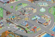 Alfombra de juego de carretera y ciudad - Mediana LTVTV584 Le Toy Van 1