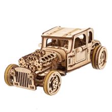 Hot Rod El Ratón Furioso modelo mecánico U-70192 Ugears 1