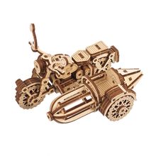 Motocicleta Voladora de Hagrid modelo mecánico U-70212 Ugears 1