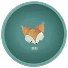 Tazón de silicona Crunchy el zorro SJ-SI1686 Sassi Junior 1