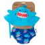 Maillot y gorra Shark (12-24M) ZOO-122-010-015 Zoocchini 2