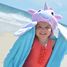Toalla de baño para niños - Allie la licorne ZOO-122-001-012 Zoocchini 10