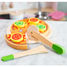 Pizza de madera para cortar NCT10587 New Classic Toys 4
