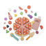 Set de pizza de juguete NCT10616 New Classic Toys 4