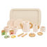 Juego de té de madera con bandeja NCT10623 New Classic Toys 5