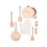 Cocina de madera y ratán rosa NCT11046 New Classic Toys 5