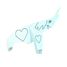 Coloring Origami - Elefante FR-11386 Fridolin 2