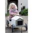 Coche de pedales de metal color marfil V1150W Vilac 6