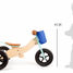 Draisienne Tricycle 2 en 1 Maxi Turquesa LE11609 Small foot company 4