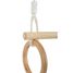 Trapecio con anillos de gimnasia en madera LE11909 Small foot company 2