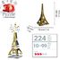 Puzzle 3D Torre Eiffel 216 piezas RAV12556 Ravensburger 3