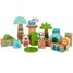 Bloques de construcción de madera Jungle Friends LE12768 Small Foot company 2