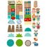 Bloques de construcción de madera Jungle Friends LE12768 Small Foot company 4