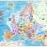 Puzzle Mapa de Europa 200 piezas RAV128419 Ravensburger 2