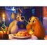 Puzzle La dama y el vagabundo 1000 piezas RAV13972 Ravensburger 1