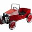 Coche de pedales de metal y plástico rojo GK14062 Goki 2