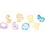 Sellos de animales con almohadillas de tinta GO15499 Goki 3