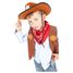 Disfraz infantil Cowboy, 5-8 años R159900 Rubies 1