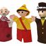 Juego de 3 marionetas de Pinocho MU-22789C Mú 1
