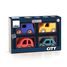 Juego de 4 coches de madera City V2370 Vilac 3