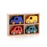 Juego de 4 coches de madera City V2370 Vilac 2