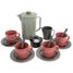 Juego de café de 17 piezas DA2680 Dantoy 1