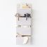 Organizador de pared con cuadros beige EFK-107-015-007 3 Sprouts 4