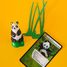 Caja de moldeo Panda gigante MM39113 Mako Créations 4