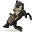 Figura de caballo del caballero de armadura negra PA-39276 Papo 2