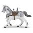 Figura de caballo blindado PA-39799 Papo 1