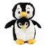 Mamá pingüino de peluche y su bebé negro DE75200 Les Déglingos 2