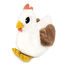 Mamá gallina de peluche y su bebé DE76010 Les Déglingos 5