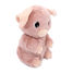 Mamá cerdita de peluche y su bebé rosa DE76020 Les Déglingos 6