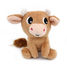 Mamá vaca de peluche y su bebé marrón DE76050 Les Déglingos 6