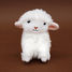 Mamá oveja de peluche y su bebé blanco DE76060 Les Déglingos 4
