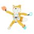Peluche de actividad de viaje Cyranos el zorro DE42136 Les Déglingos 2