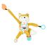 Peluche de actividad de viaje Cyranos el zorro DE42136 Les Déglingos 5